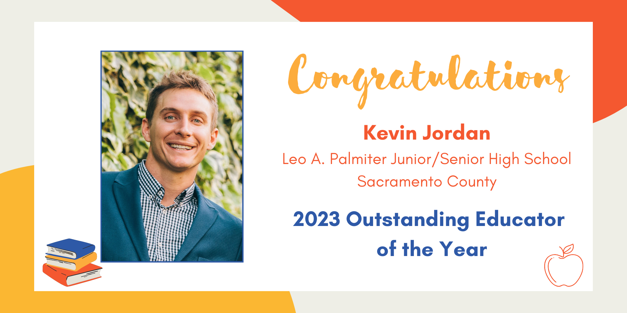 Congraturations Kevin Jordan