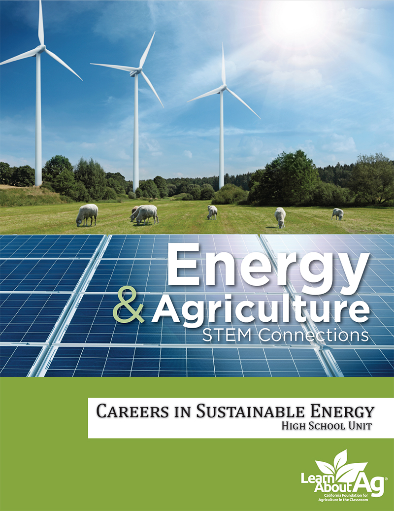 STEM Connections, Energy and Agriculture: Careers in Sustainable Energy