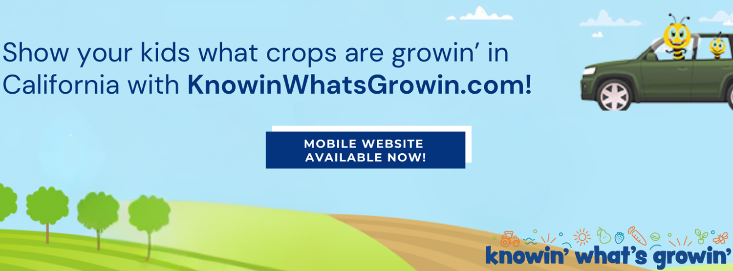 Banner of website of KnowinWhatsGrowin.com